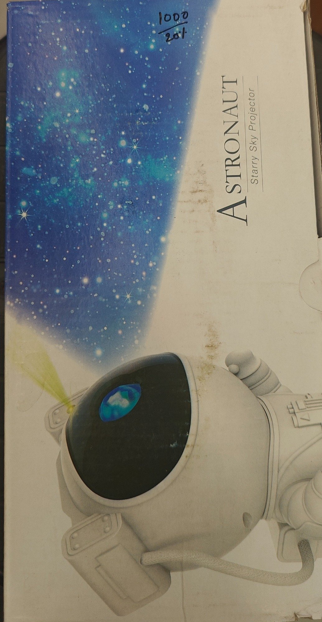 Astronaut — printed photo that plays video on ScanPlay